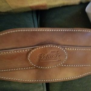 Schiek  leather weightlifting  belt